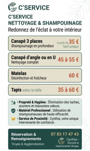 Photo de galerie - Service shampouinage 