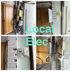 Photo de galerie - Remise en conformité d'un tableau électrique dans une maison ancienne.