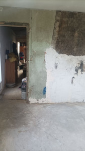 Photo de galerie - Pose de rail isolation pose placo peinture