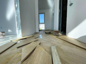 Photo de galerie - Pose de parquet - Revêtement de sol