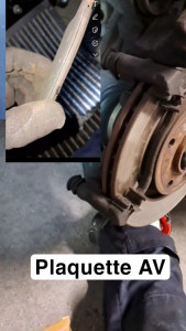 Photo de galerie - Changement plaquette AV peugeot 207