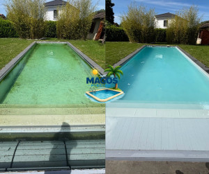 Photo de galerie - Remise en état piscine 