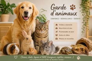 Photo de galerie - Gardes de tous animaux domestiques 