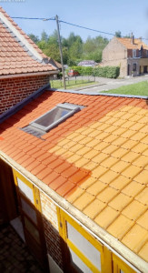 Photo de galerie - Pose d hydrofuge coloré 