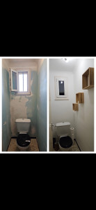 Photo de galerie - Remise en état d'un toilette