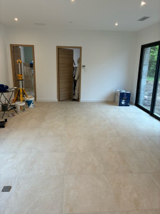 Photo de galerie - Peinture,carrelage  et douche à pessac avenue Genève 