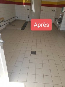 Photo de galerie - Nettoyage local communal apres 