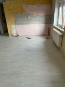 Photo de galerie - Pose de parquet - Revêtement de sol