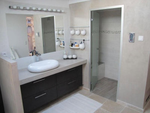 Photo de galerie - Réalisation complète d'une salle de bain 