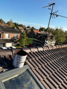 Photo de galerie - Peinture des faîtière 