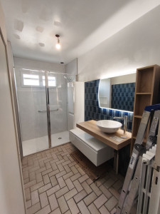 Photo de galerie - Rénovation d'une salle de bain 