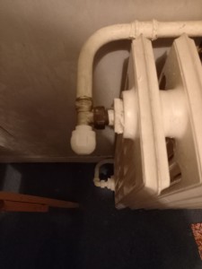 Photo de galerie - Remplacement de robinet de radiateur.