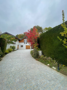 Photo de galerie - Entretien d’une haie sur les trois faces, d’une longueur de 60 mètres linéaires. 
