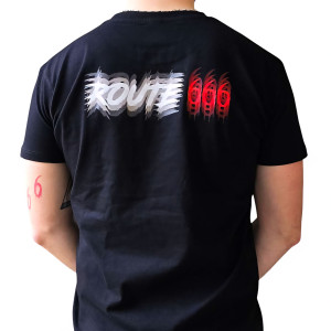 Photo de galerie - Création maquette et réalisation pour la marque de vêtements Route 666