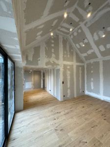 Photo de galerie - Chantier placo /isoltation /bandes