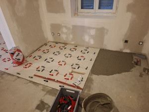 Photo de galerie - Placo et pose de carrelage