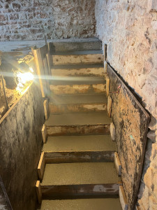 Photo de galerie - Coffrage et collage d’escalier