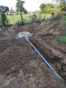 Photo de galerie - Réalisation d'un puisard 