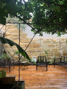 Photo de galerie - Aménagement d'une cours dans Bordeaux 