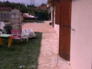 Photo de galerie - Terrassement et pavage
