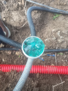 Photo de galerie - Boite de dérivation enterré 