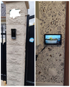 Photo de galerie - Installation visiophone 