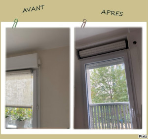 Photo de galerie - J’ai remplacé 6 volet roulant manuel à manivelle par un modèle motorisé électrique – plus de confort au quotidien ! 