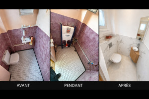 Photo de galerie - Transformation WC