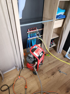 Photo de galerie - Nettoyage et desembouage circuit chauffage, radiateur et plancher chauffant. avec des produits adéquat 