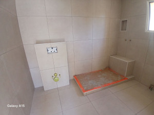 Photo de galerie - Salle de bain 
Carrelage 60×60