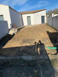 Photo de galerie - Après avoir fini le terrassement