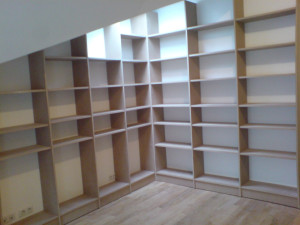Photo de galerie - Bibliothèque en MDF