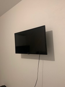 Photo de galerie - Installation de télé sur le mur 