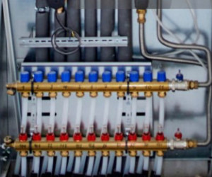 Photo de galerie - Chauffage au sol nourrice départ retour 