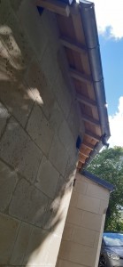 Photo de galerie - Gouttière zinc 