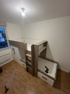 Photo de galerie - Montage de lit double 
