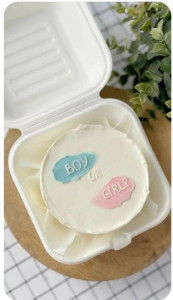 Photo de galerie - Bento cake 4/5 parts .