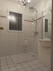 Photo de galerie - Remplacement baignore par une douche