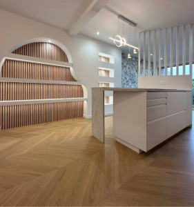 Photo de galerie - Pose de parquet 