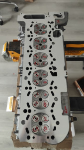 Photo de galerie - Culasse sortie de rectification E 46 320i , rodage soupapes fait par mes soins .