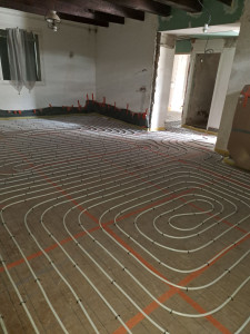 Photo de galerie - Plancher chauffant