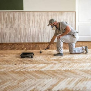 Photo de galerie - Pose de parquet - Revêtement de sol