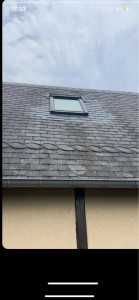 Photo de galerie - Voici une réalisation d’une pose de Velux 