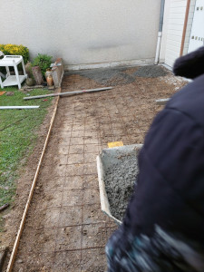 Photo de galerie - Réalisation d'une terrasse