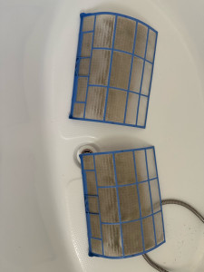 Photo de galerie - Filtre de climatisation sale 
