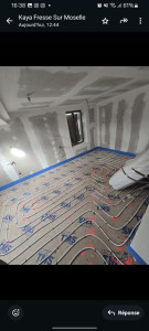 Photo de galerie - Cloison et plafond chambre 