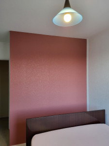 Photo de galerie - Pose d intissé et mise en peinture