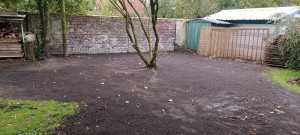 Photo de galerie - Création chalet de jardin ( avant travaux)