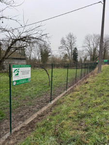 Photo de galerie - Clôture grillage souple 