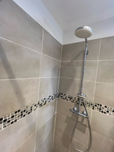 Photo de galerie - Rénovation de faïence + robinetterie 